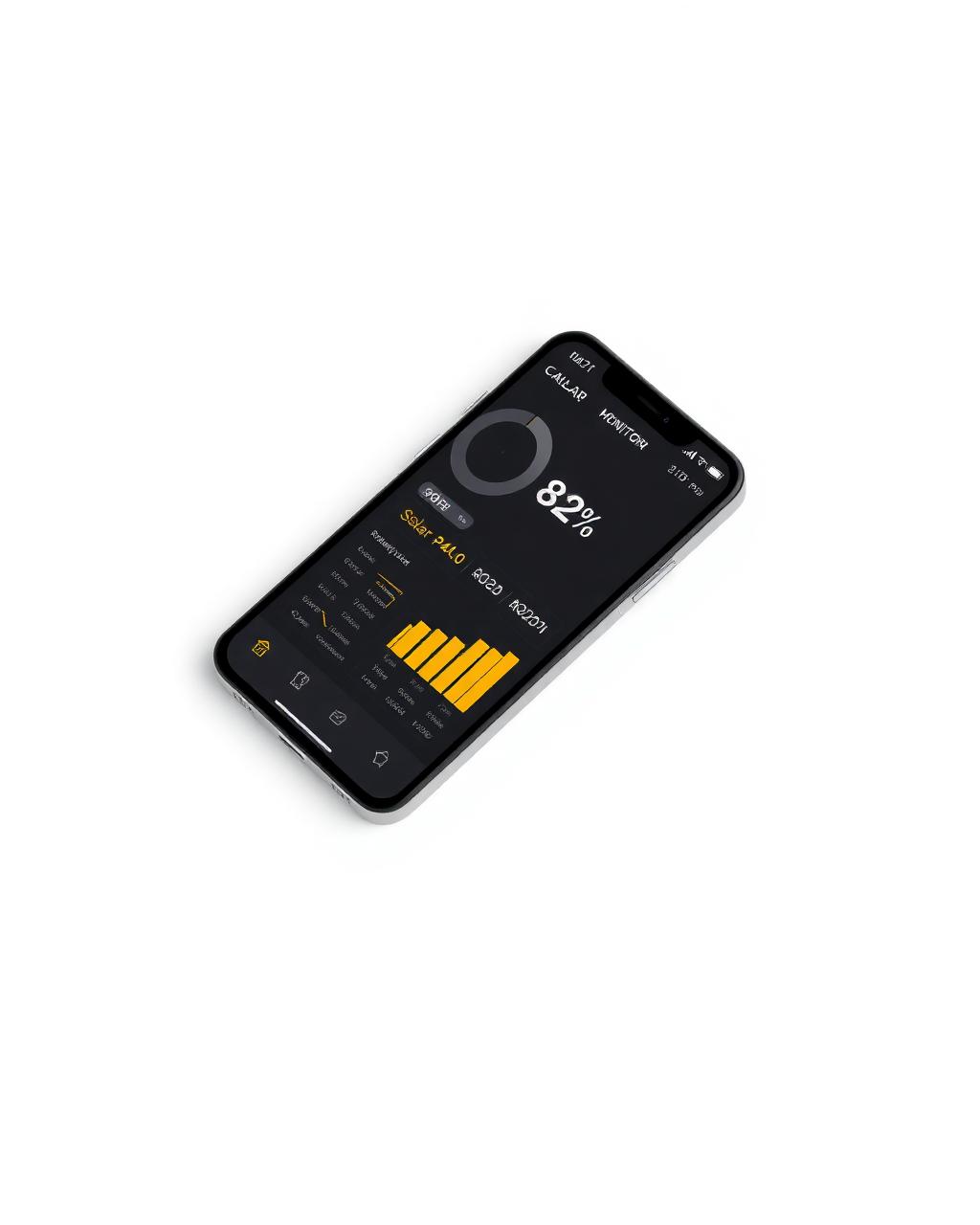 GotUtility monitoring app on a phone